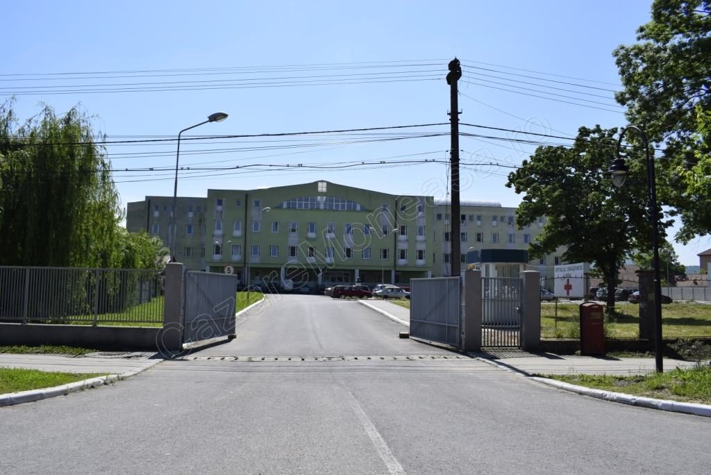 Intrarea spitalui din Ineu