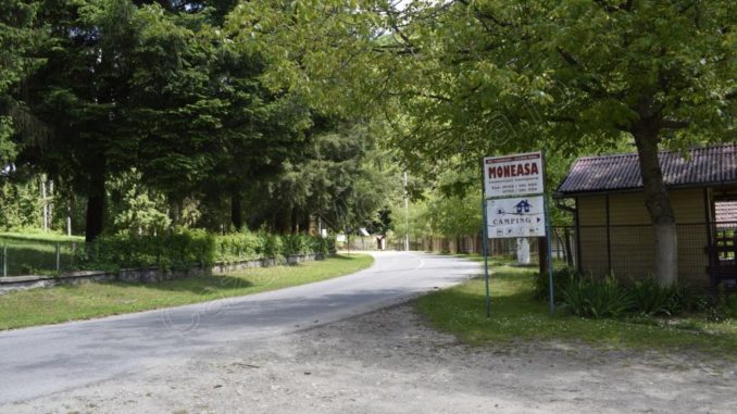 Intrare in Moneasa Statiunea Moneasa cazare